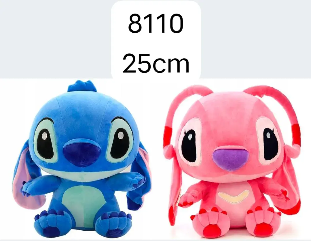 Maskotka pluszowa Stitch i Angel 25cm