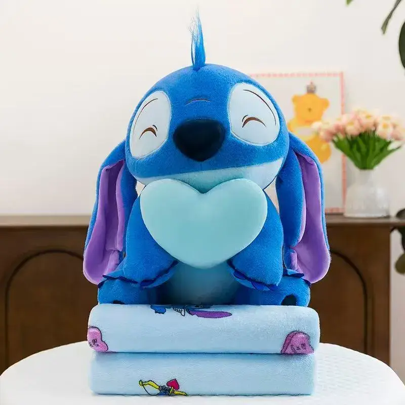 Maskotka Stitch z kocykiem Lilo & Stitch, w wielu kolorach