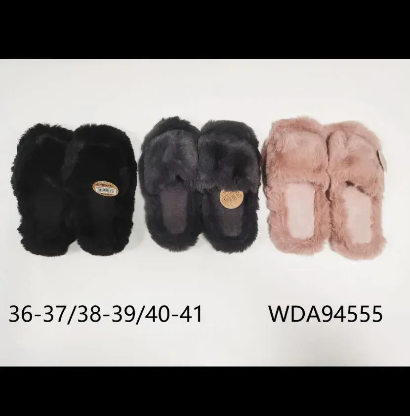 Kapcie damskie futrzane 37/38-39/40-41, w wielu kolorach
