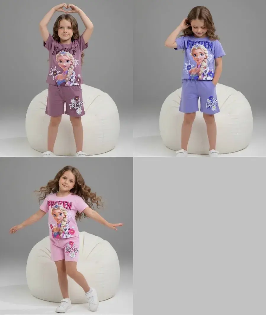 Komplet Piżama Frozen Elsa 3-10L