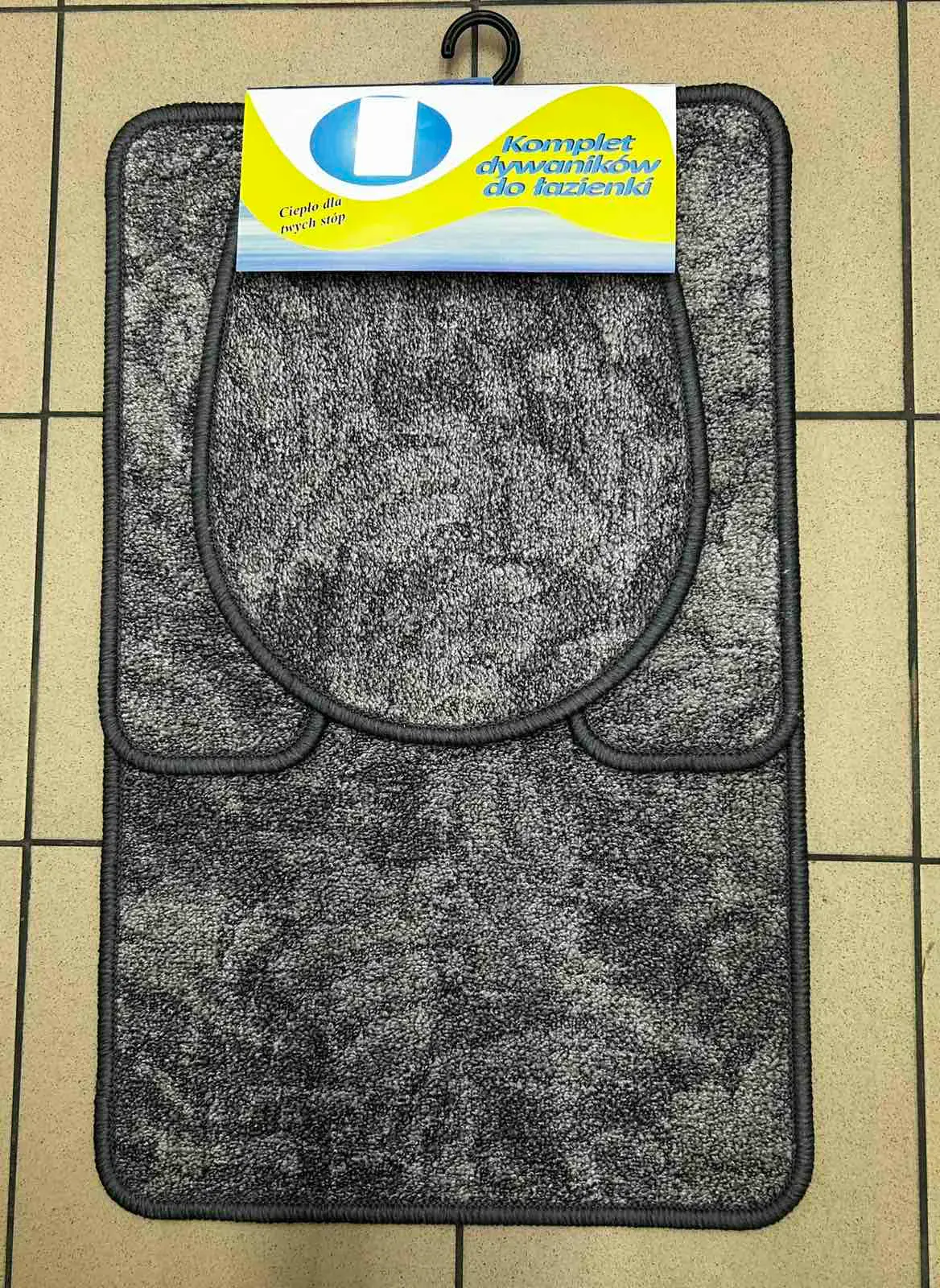 Komplet dywaników łazienkowych 3PCS 50/75 45/50 35/45