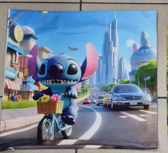 Poduszki 40/40 cm Stitch Lilo & Stitch, w wielu kolorach