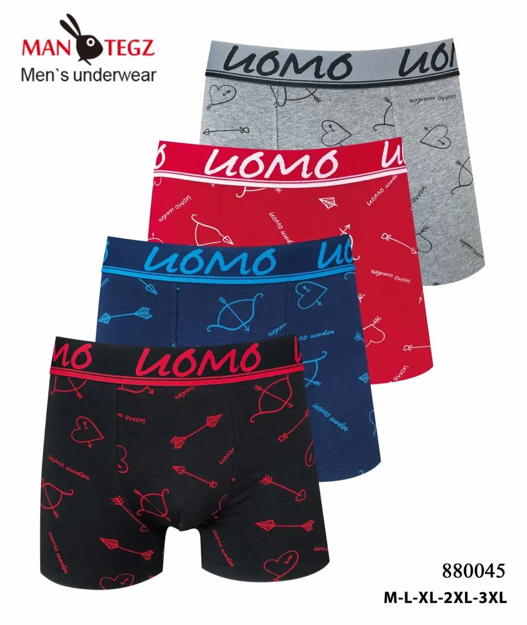 Bokserki męskie Man o Tezgz L-XL-XXL-XXXL 4 szt.