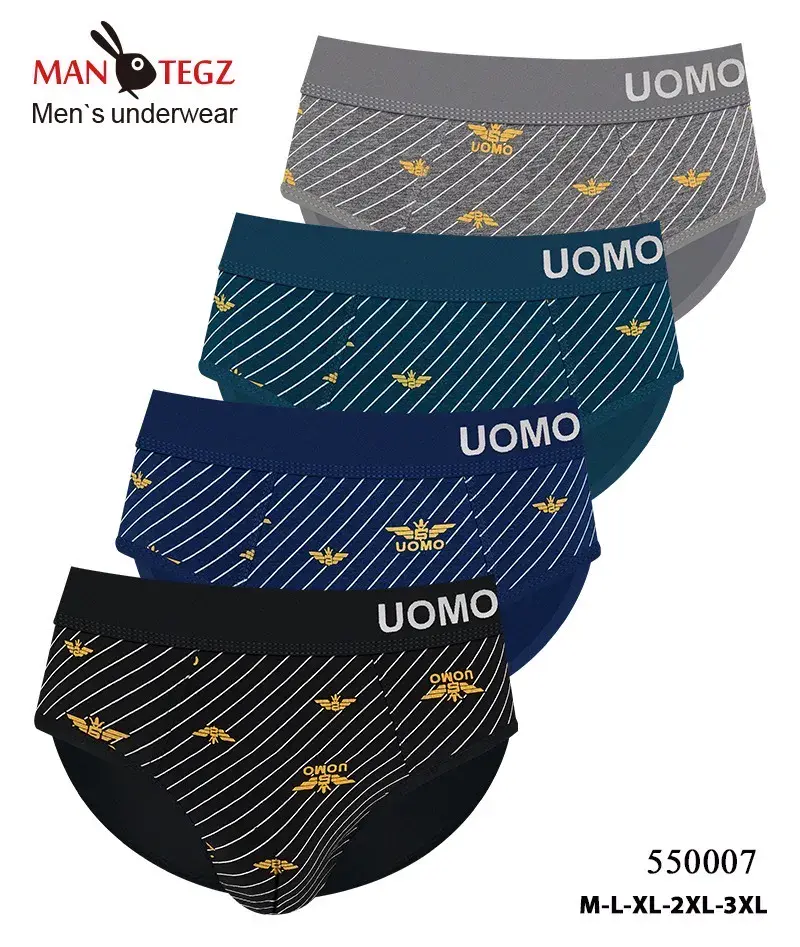 Bokserki męskie UOMOO M-L-XL-XXL-3XL 4 szt.