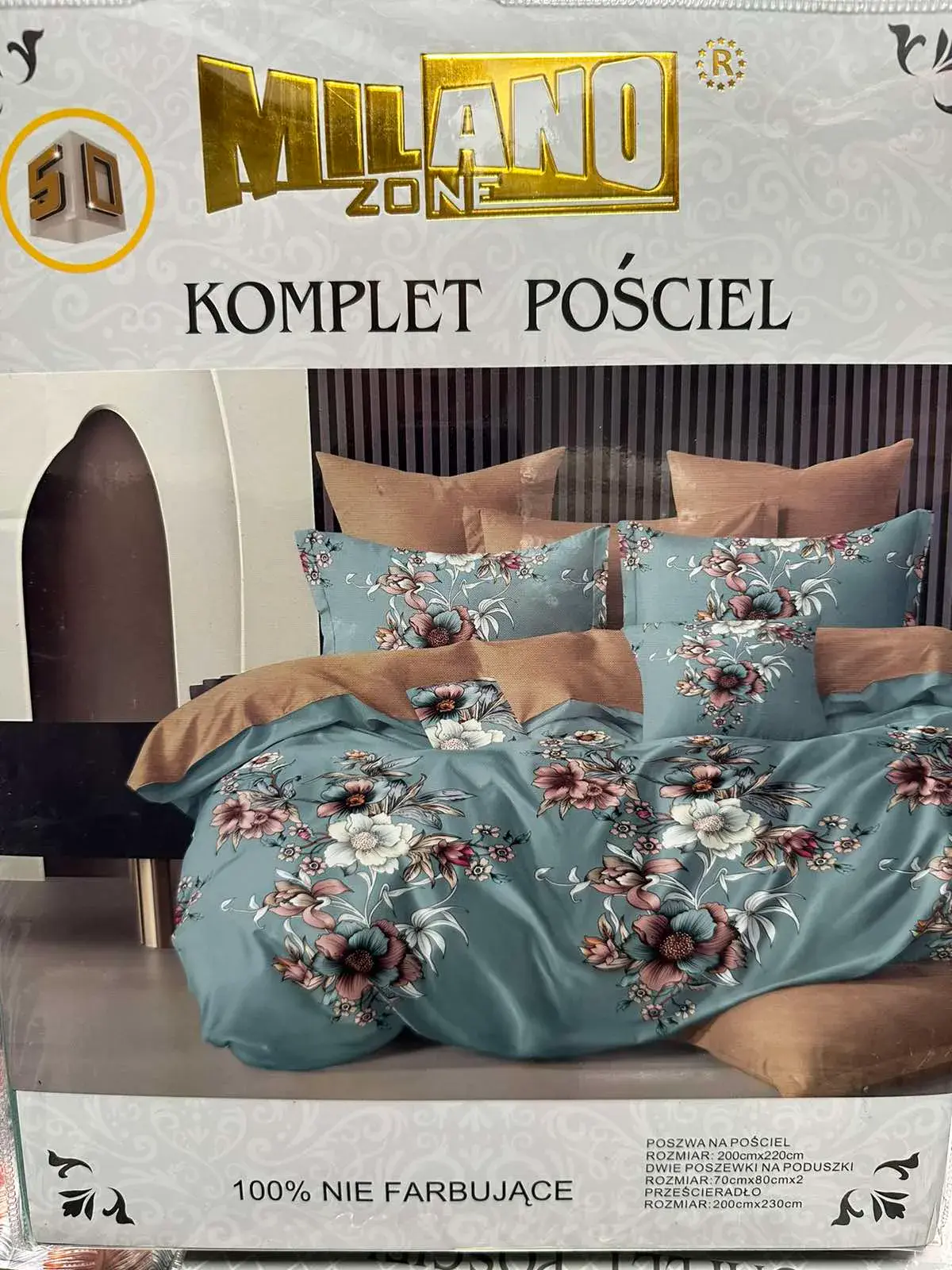 Komplet Pościel 4CZ Milano Zone 200/220