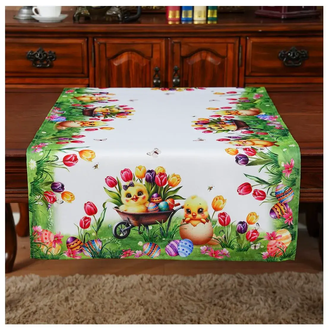 Bieżnik Wielkanoc 85/85 cm, w wielu kolorach