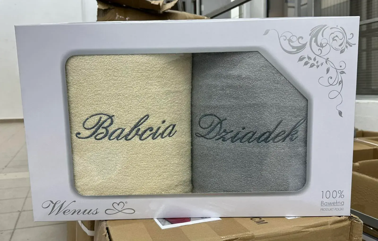 Ręczniki Babcia & Dziadek 2PCS 70/140