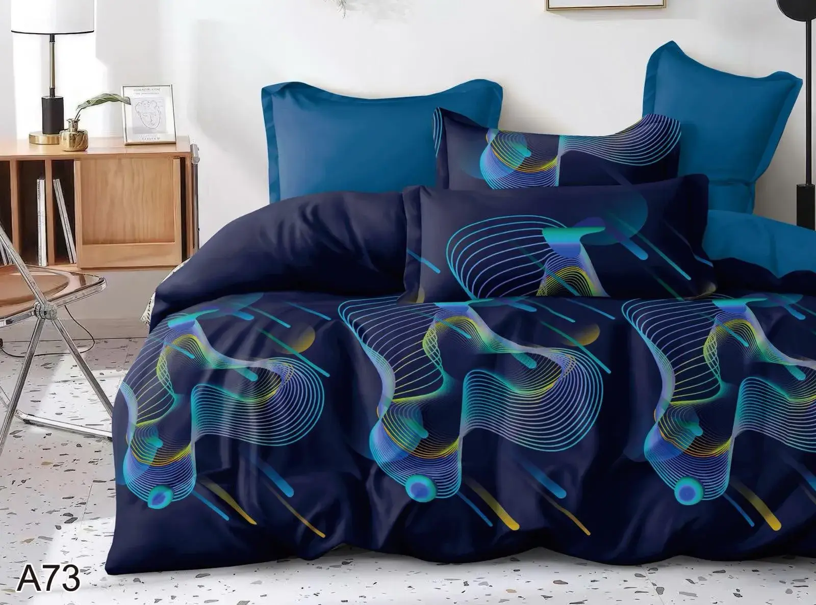 Komplet Pościel MILANO Satyna Bawełna 4CZ 200/220, w wielu kolorach