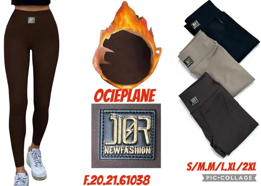 Legginsy damskie ocieplane Newfashion S/M/L/XL/2XL