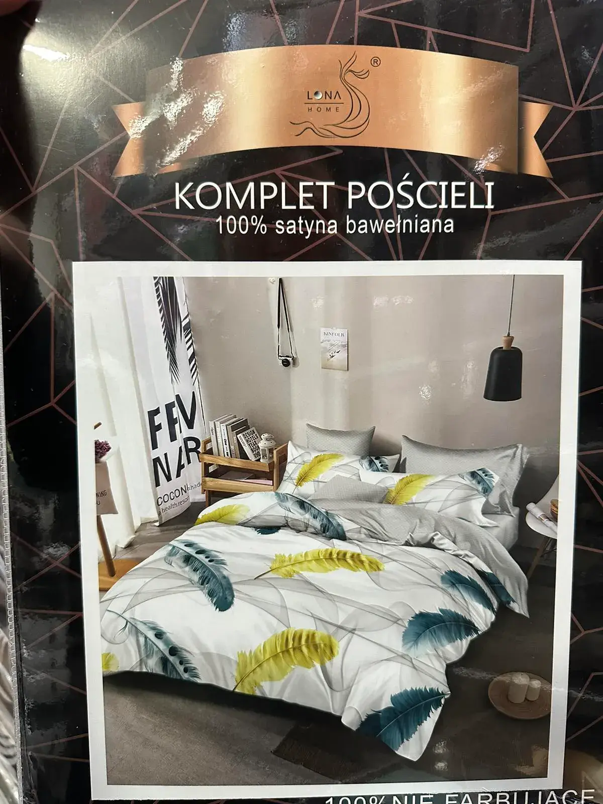 Komplet Pościeli 4CZ 160/200 100% Satyna Bawełniana, w wielu kolorach – wzór 2