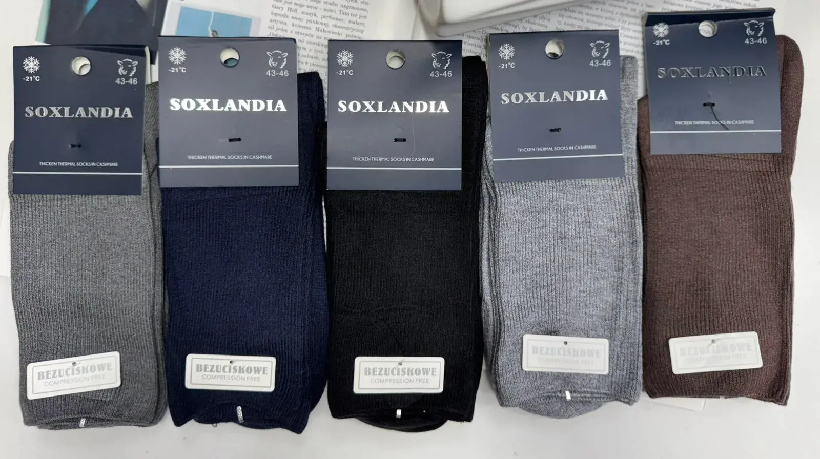 Skarpetki męskie Soxlandia 5 par