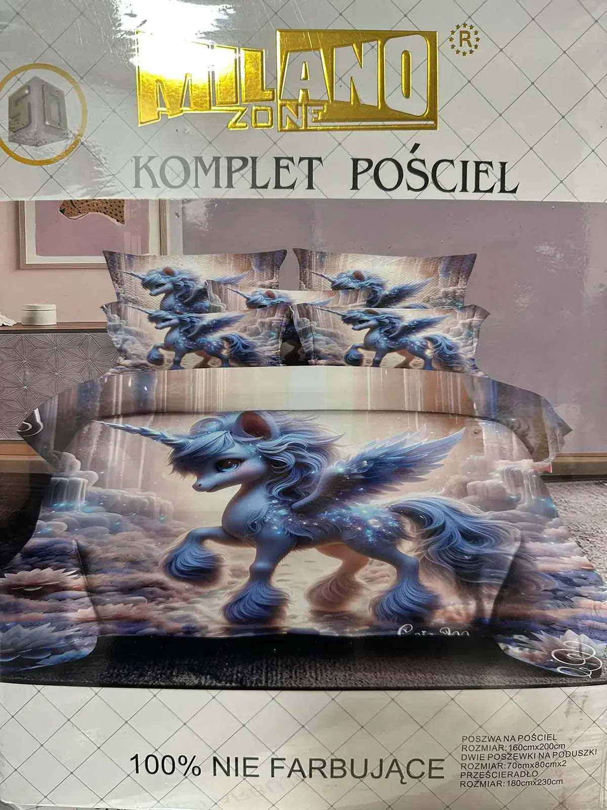 Komplet Pościel 4CZ 160/200 Milano Zone