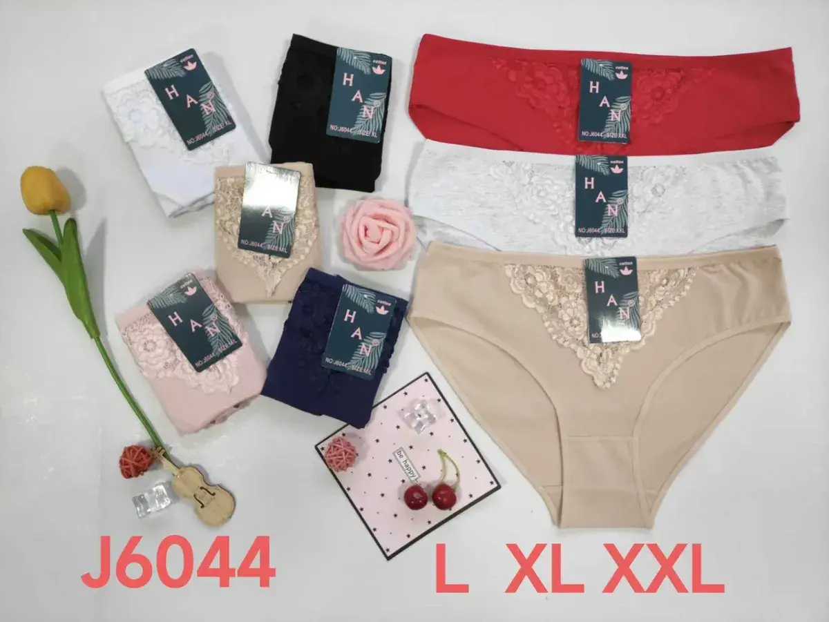 HAN Majtki Damskie Koronkowe L XL XXL Mix Kolorów