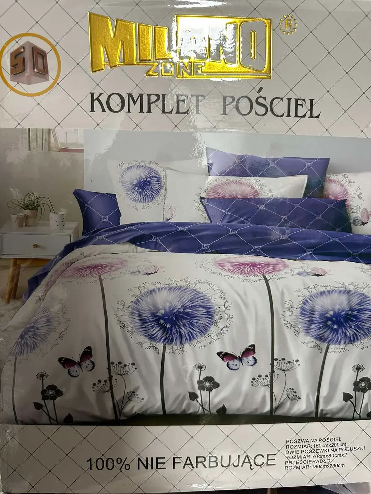 Komplet Pościel 4CZ 160/200 Milanto