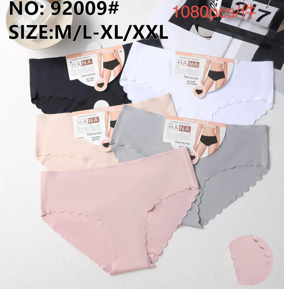 Hana Invisi Majtki Damskie M/L-XL/XXL Close-Fitting