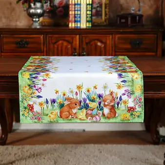 Bieżnik stołowy Wielkanoc drukowany 40x140 cm, w wielu kolorach