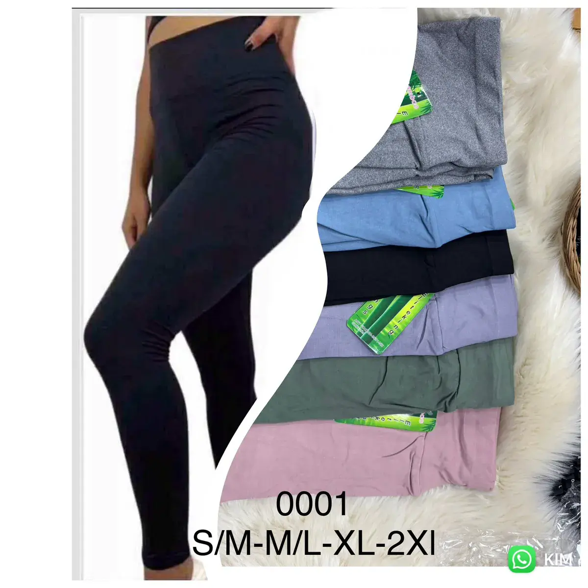 Legginsy damskie bawełniane w różnych kolorach i rozmiarach
