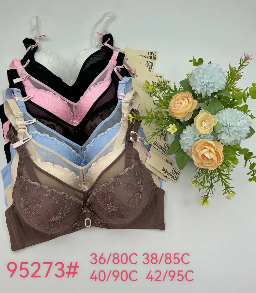 Biustonosz koronkowy Love Magnolia mix kolorów 36-42 C