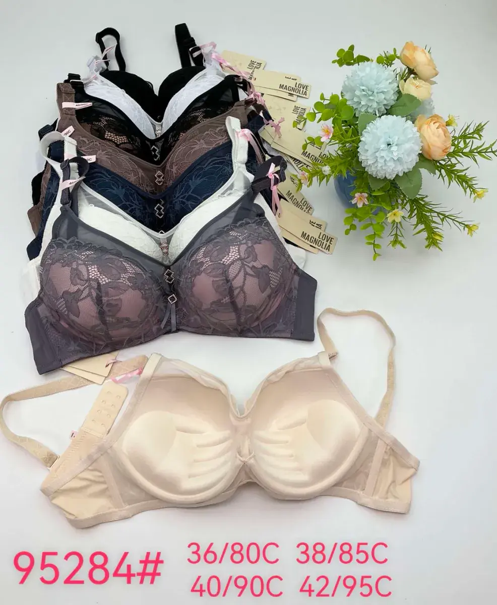 Biustonosz koronkowy Love Magnolia mix kolorów rozmiary C – wzór 2