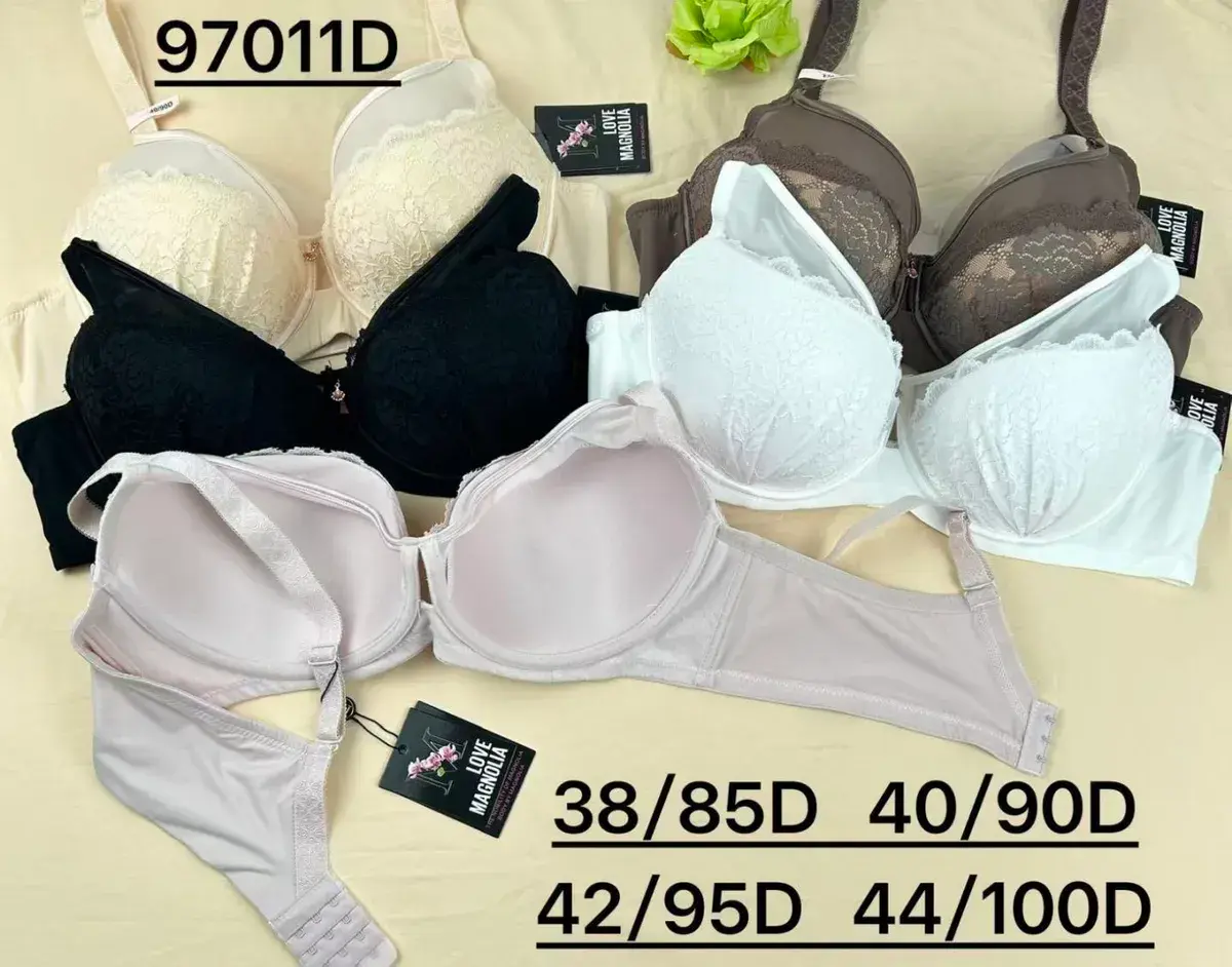 Biustonosz Love Magnolia koronkowy mix kolorów rozmiar D – wzór 2