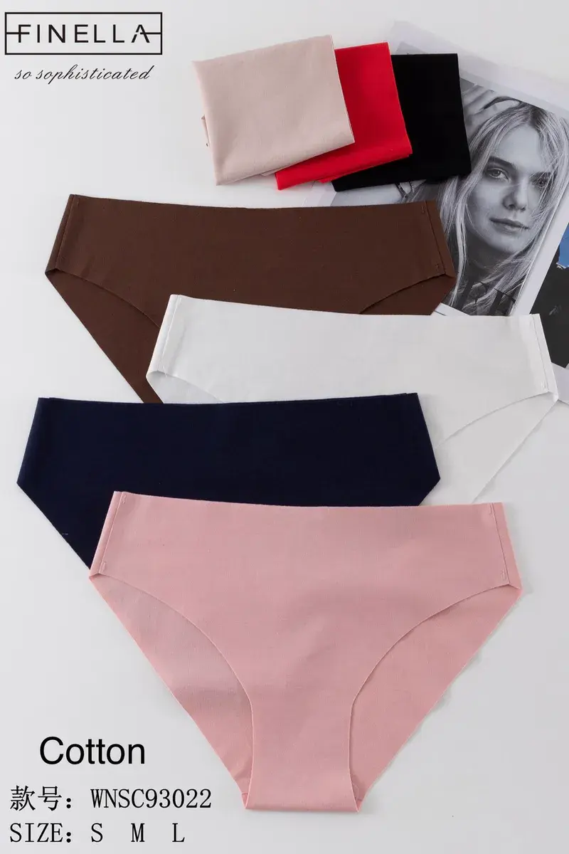 Majtki damskie bawełniane Finella mix kolorów S-XL