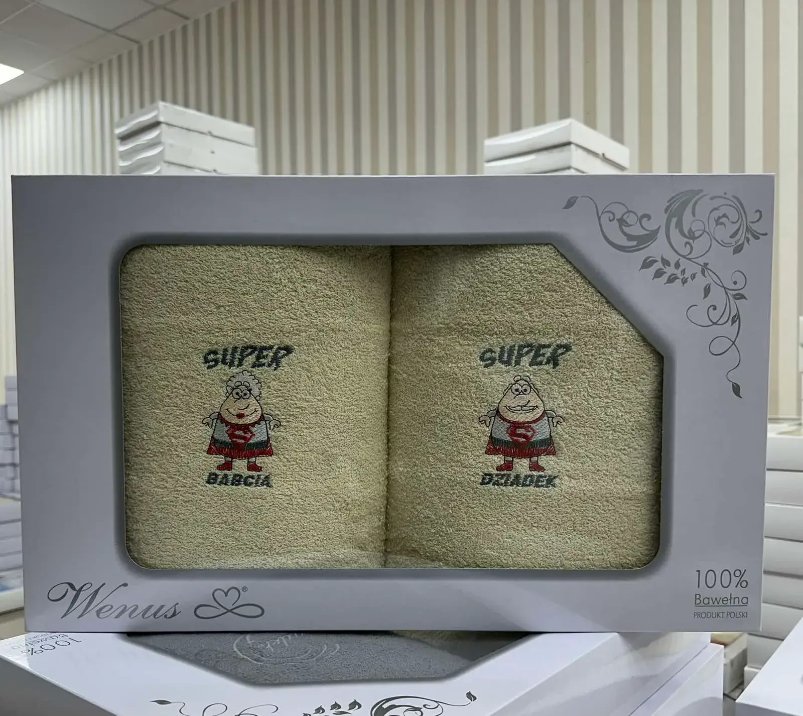 Ręczniki Bawełna Super Babcia&Dziadek 70/140