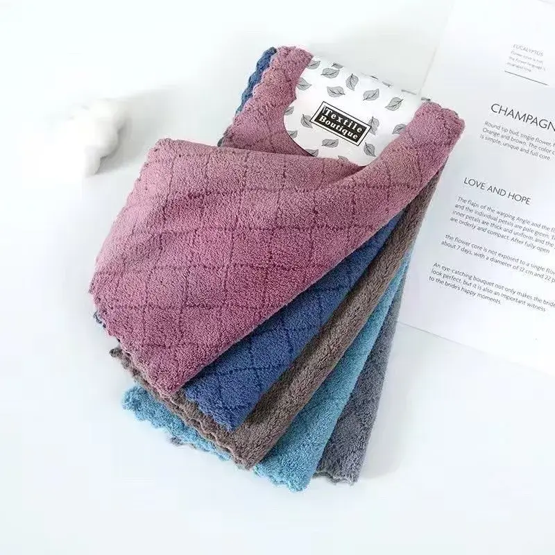 Ścierki z mikrofibry 30x30 cm, zestaw 30 szt, w wielu kolorach