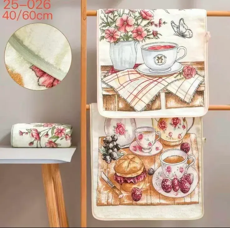 Ścierki z mikrofibry COFFEE 40x60cm, w wielu kolorach – wzór 5