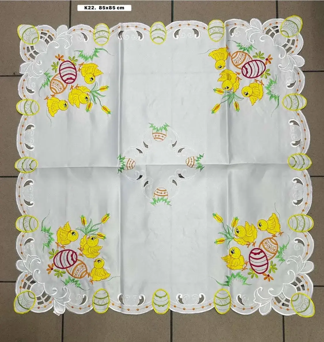 Obrus Wielkanocny 85x85 cm kwadratowy, w wielu kolorach