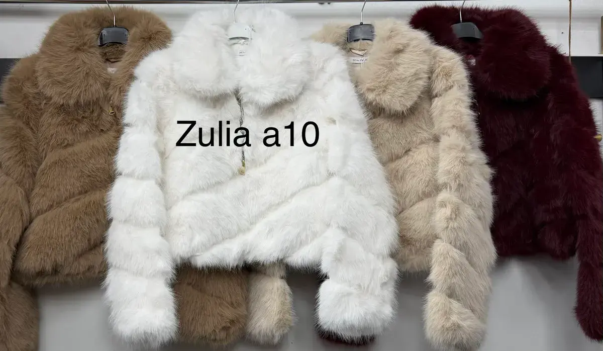 Kurtka futrzana damska Zulia a10 w czterech kolorach
