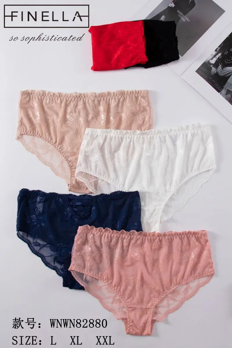 Finella koronkowe majtki damskie mix kolorów L-XXL – wzór 2