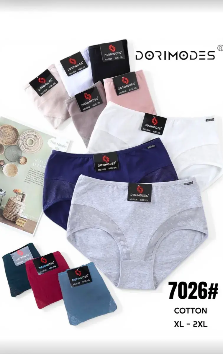 Majtki damskie Dorimodes bawełniane XL-2XL mix kolorów