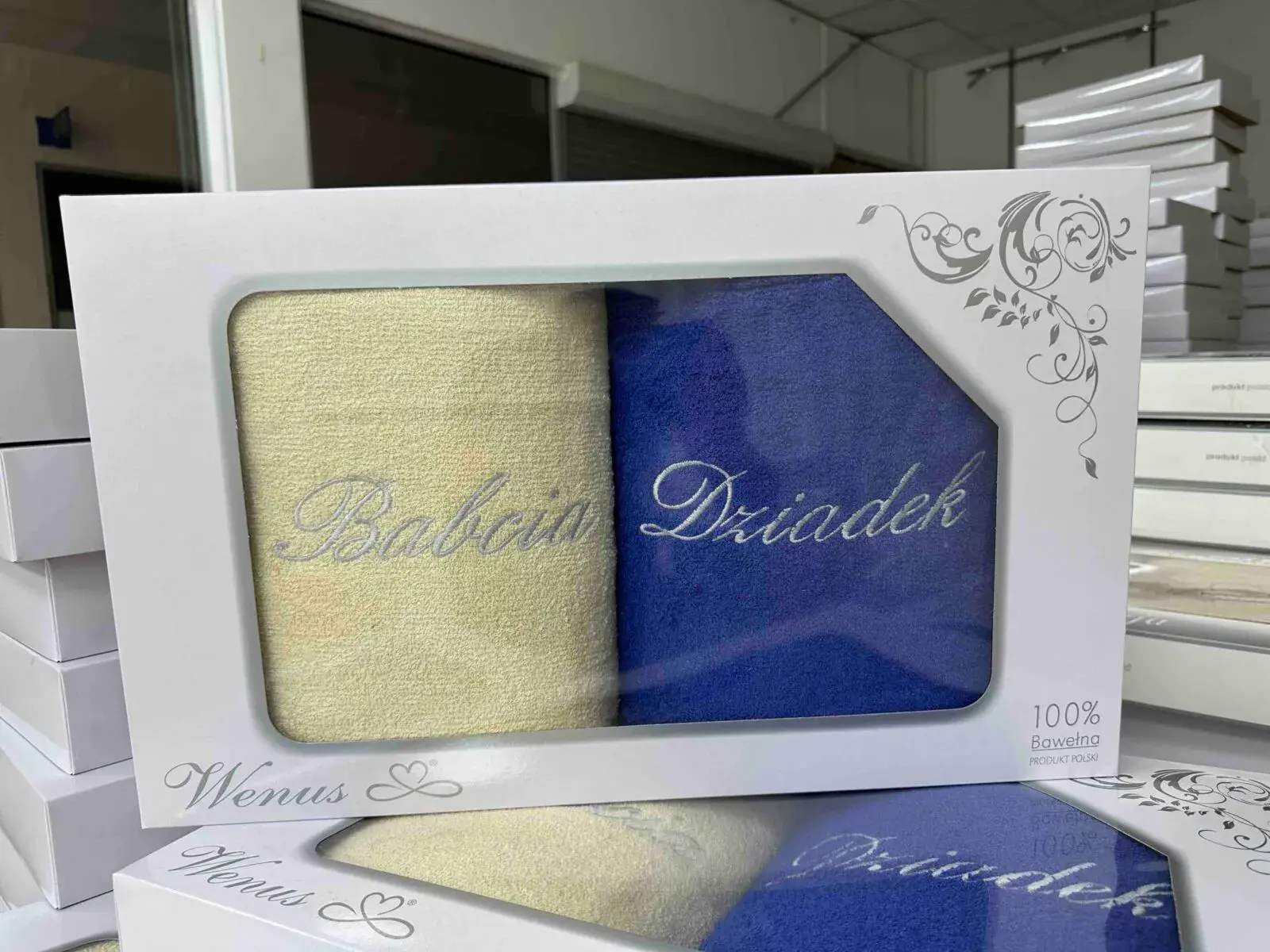 Ręczniki Babcia & Dziadzek 2PCS 70/140 Venus