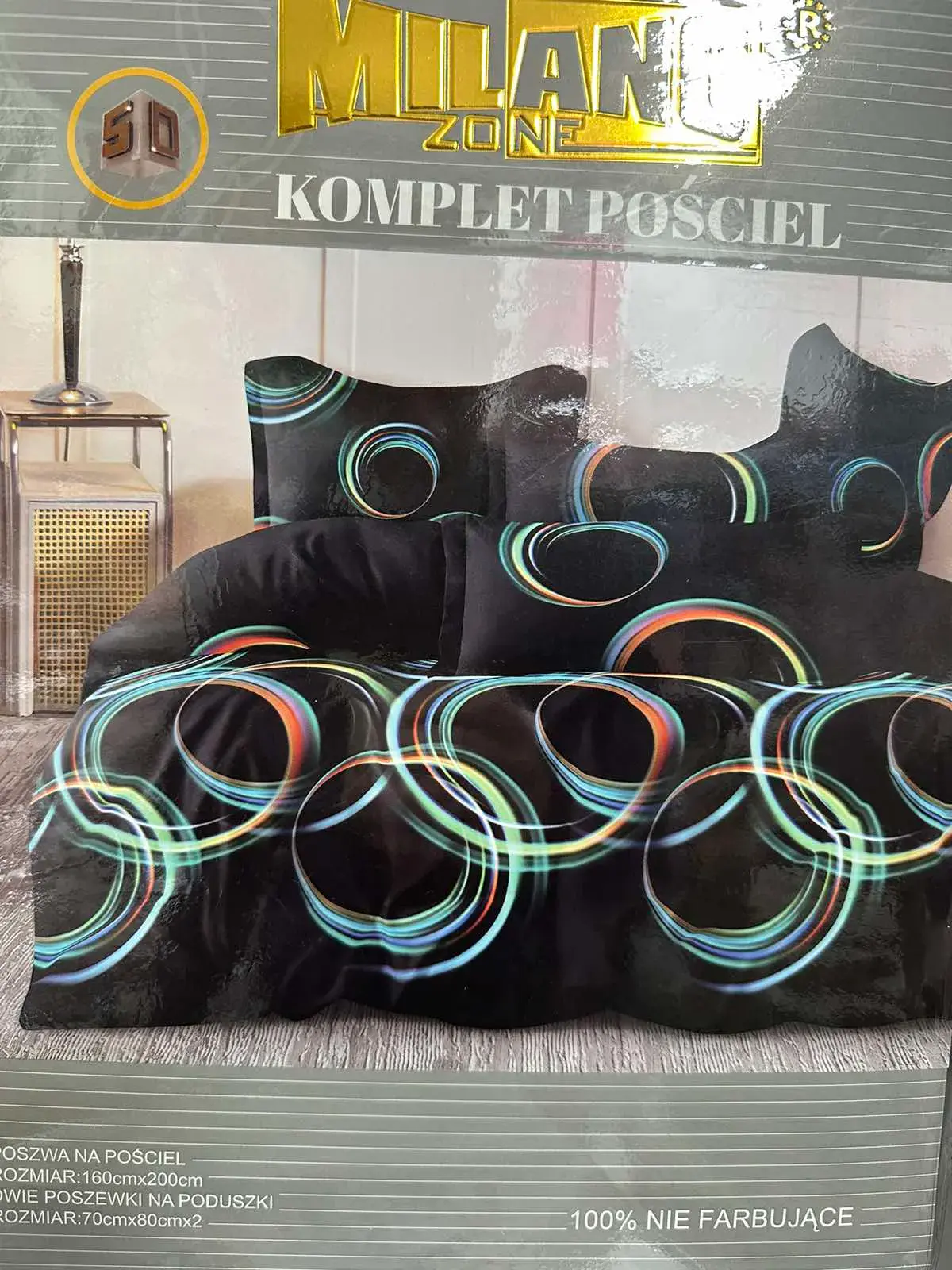 Komplet Pościel 3cz. Milano Zone 160/200