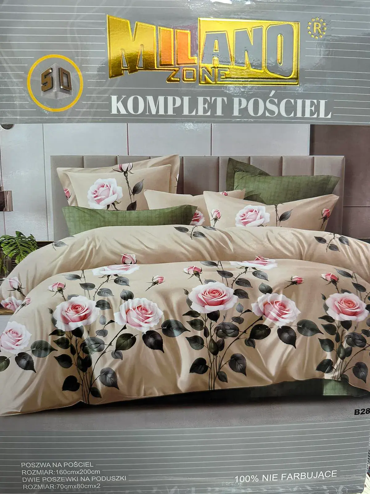 Komplet Pościel 3CZ Milano Zone 160/200