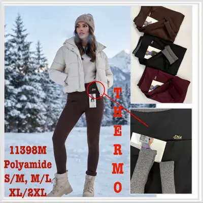 Legginsy damskie termoaktywne Polyamide 11398M różne rozmiary