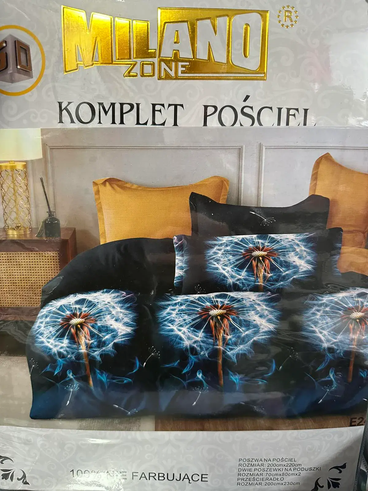 Komplet Pościeli 4CZ 200/220 Milano Zone