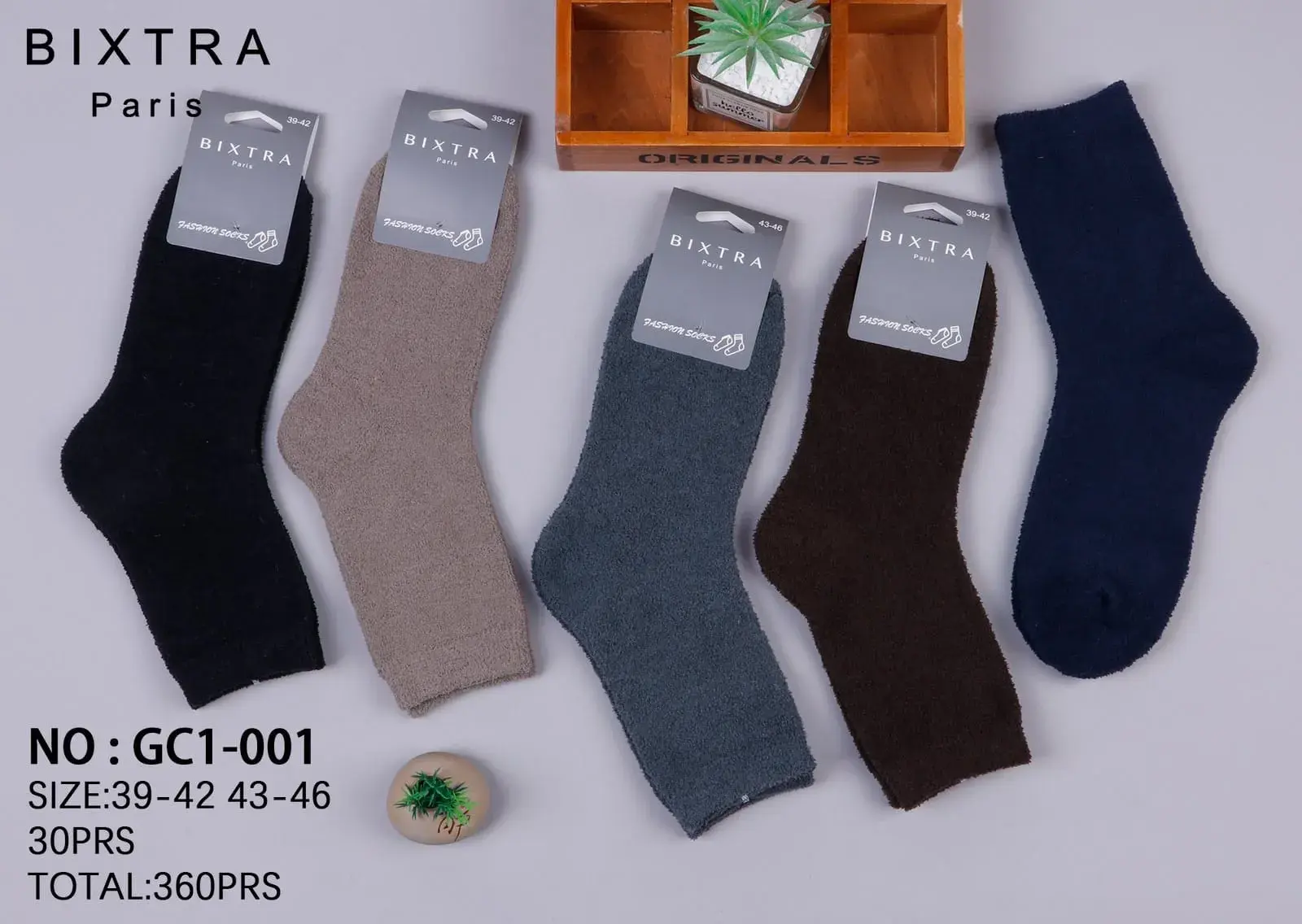 Skarpetki męskie BIXTRA 5 par rozmiar