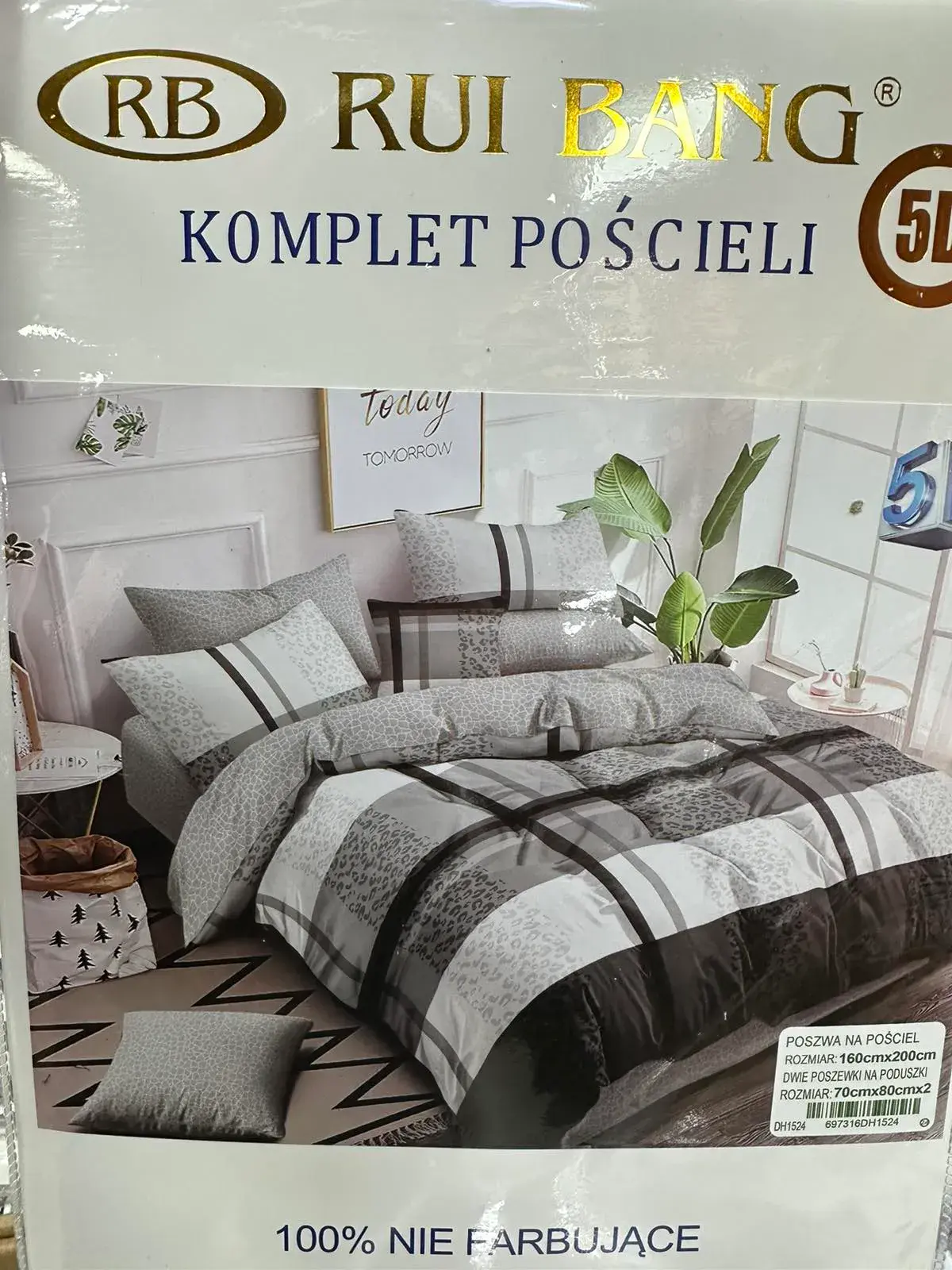 Komplet Pościeli Rui Rui Bang 3cz 160/200
