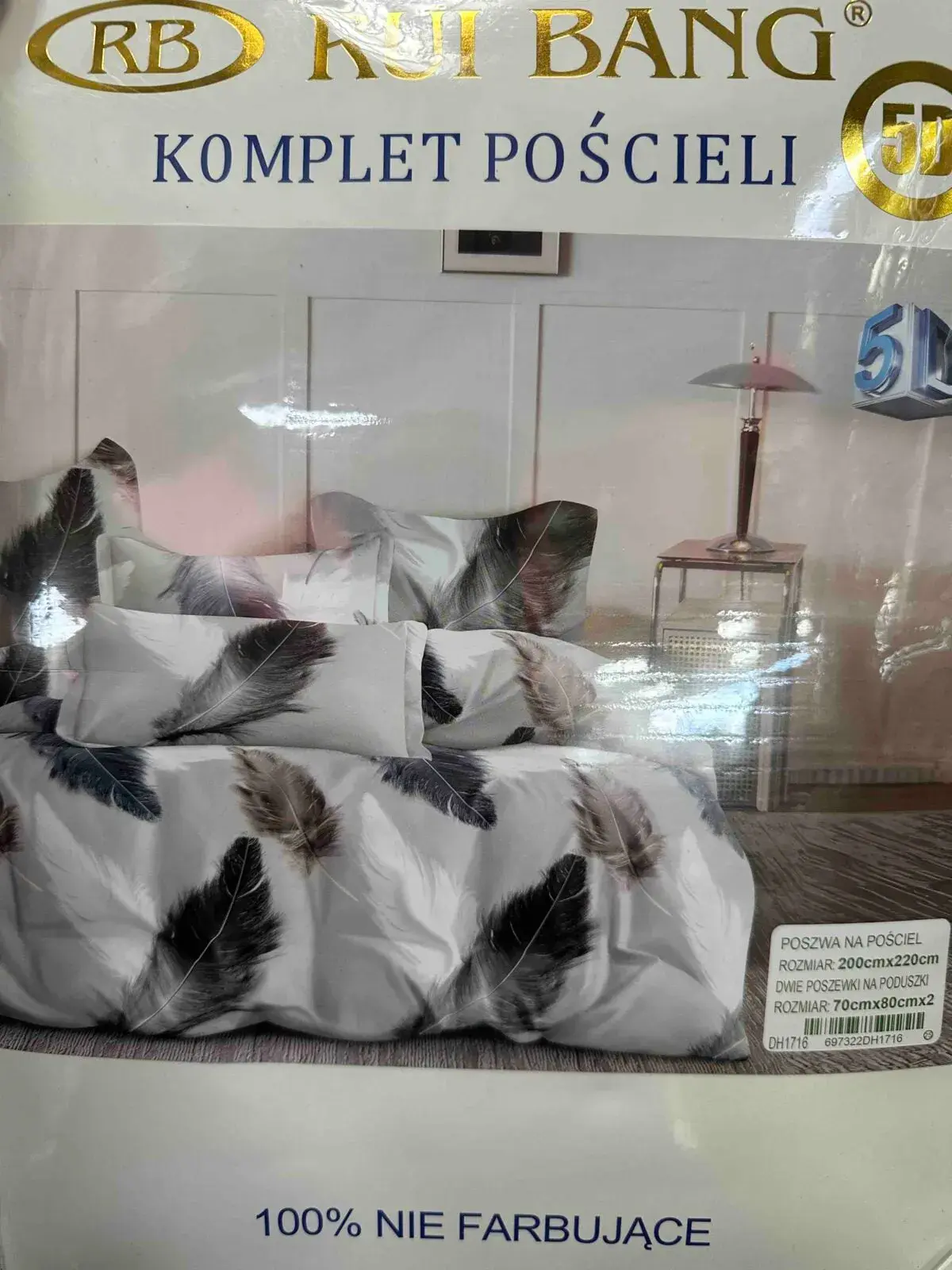 Komplet Pościeli 3cz RB Kit Bang 200/220