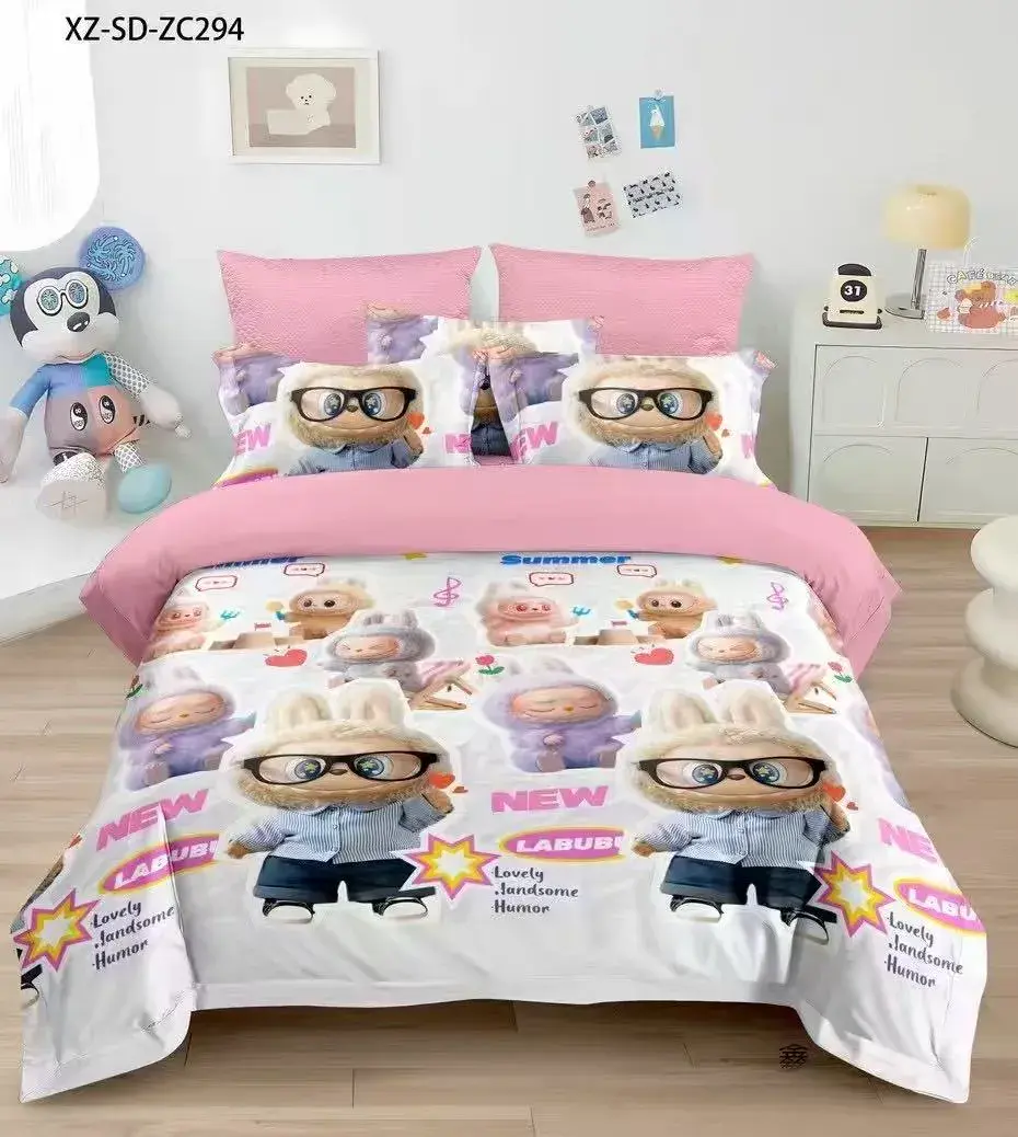 Komplet Pościel Labubu 3CZ 160/200, w wielu kolorach