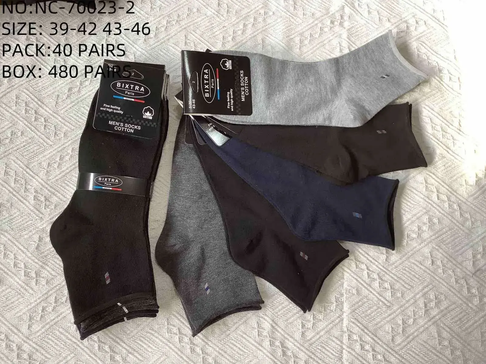 Skarpetki męskie Pierre Cardin rozmiar 39-46, 40 par