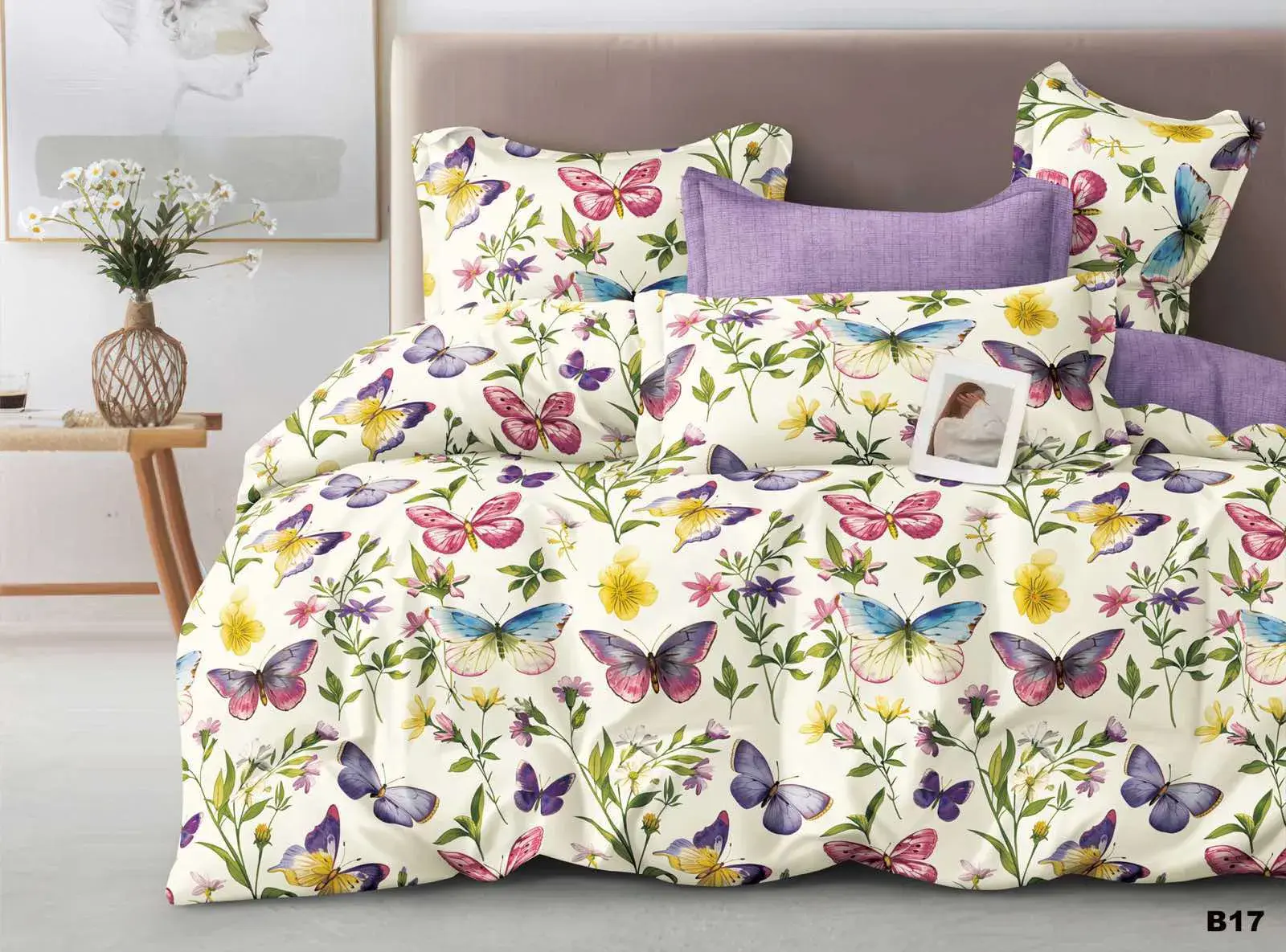 Komplet Pościel 3D Milano 4CZ 160/200, w wielu kolorach
