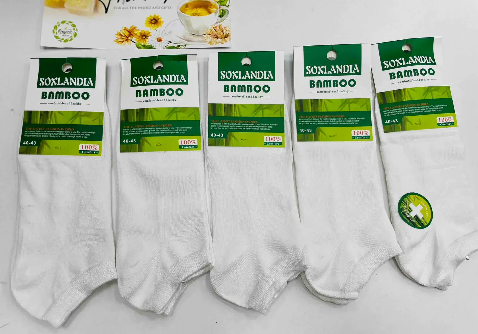 Skarpetki męskie Sockslandia Bamboo 46