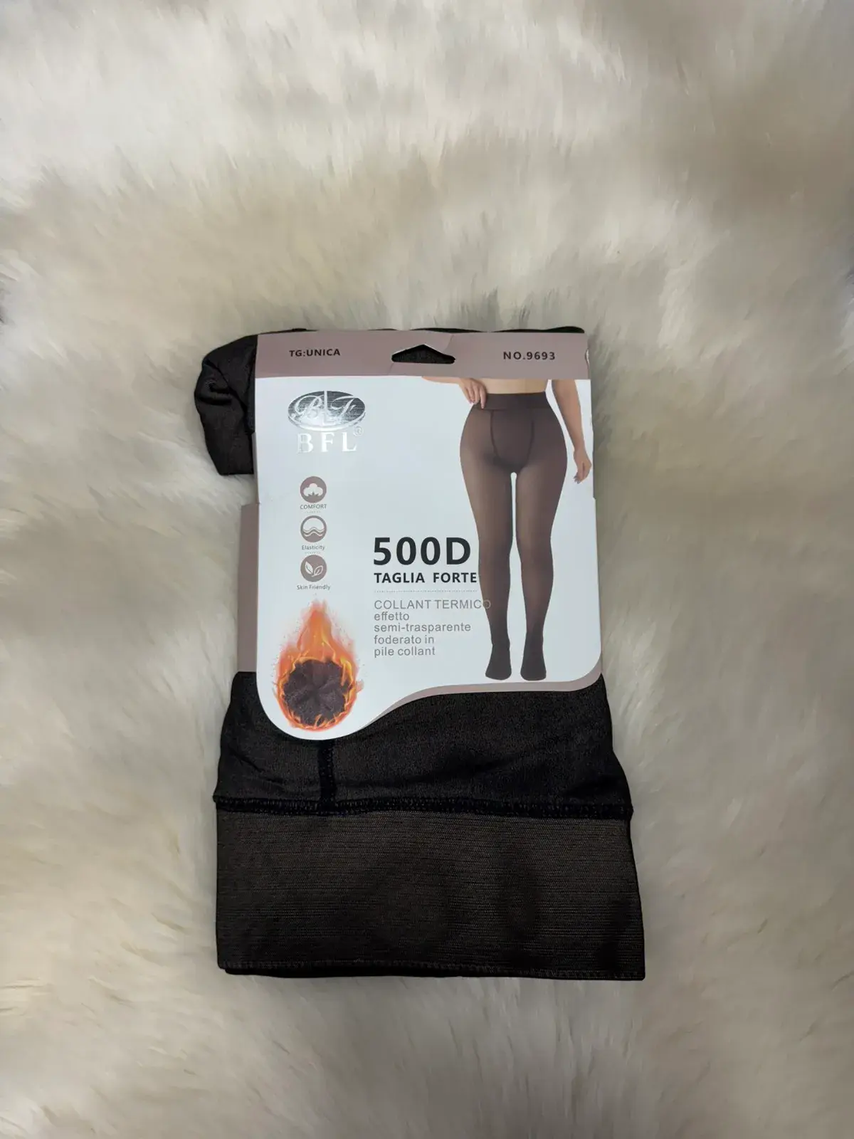 Rajstopy damskie Taglia Forte 500D czarne