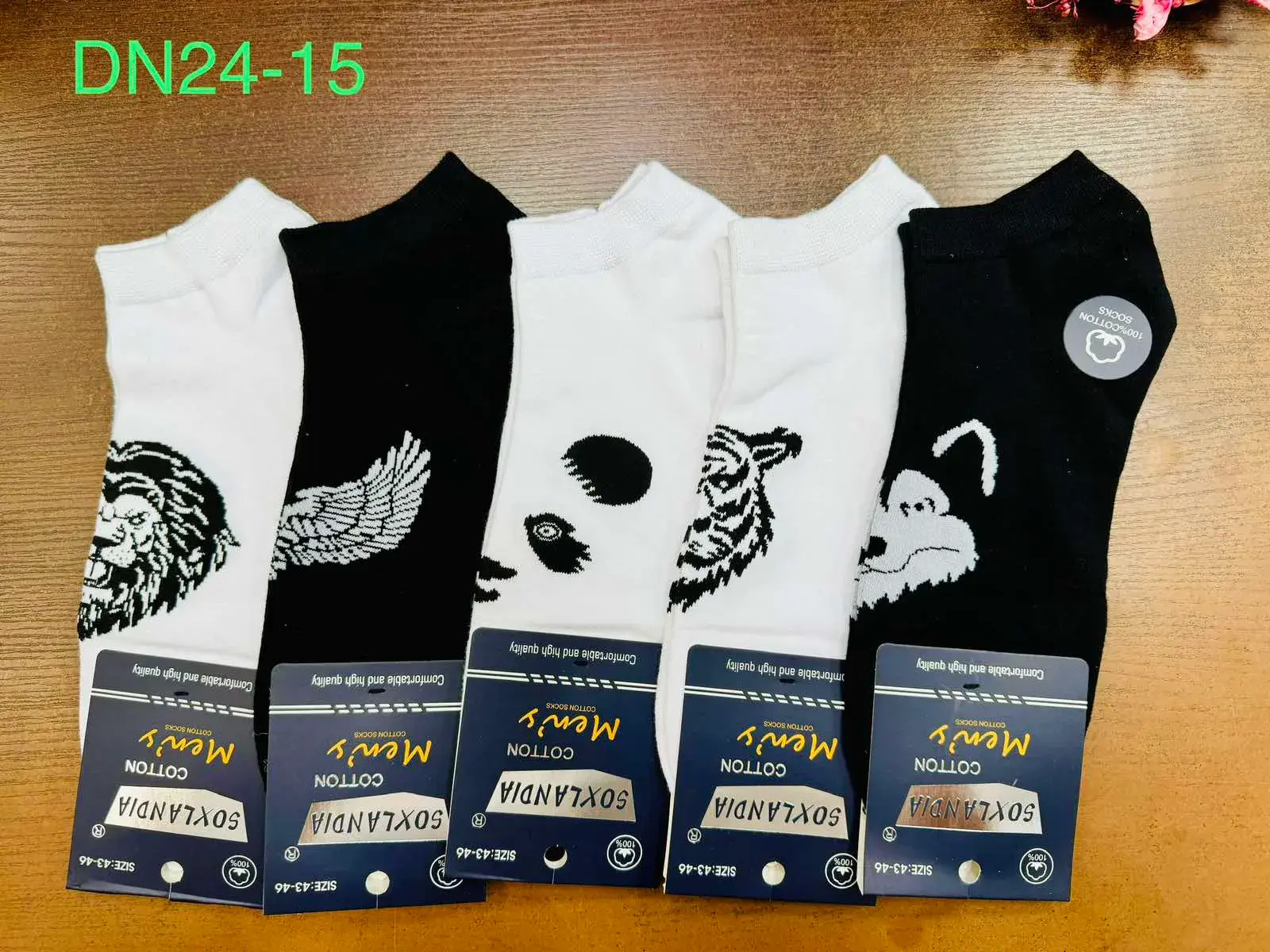Skarpetki męskie DN24-15 Cotton 40 szt
