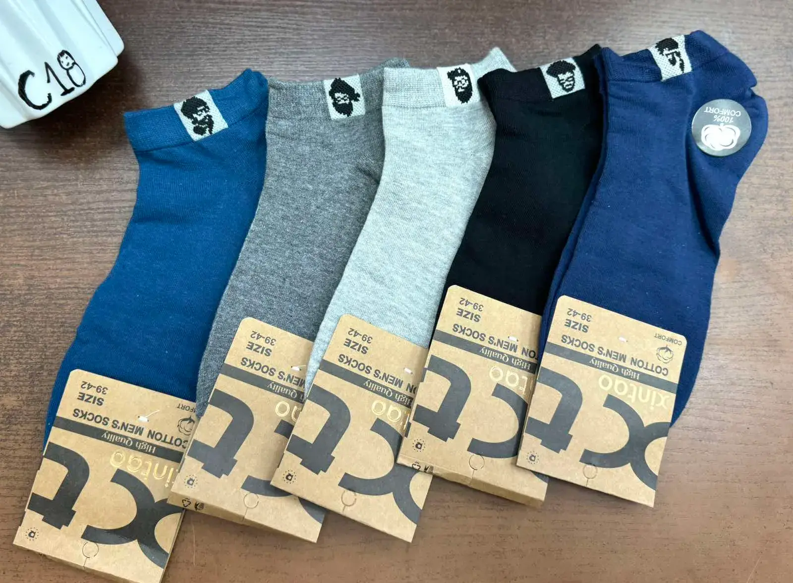Skarpetki męskie 75% bawełna W60326-105