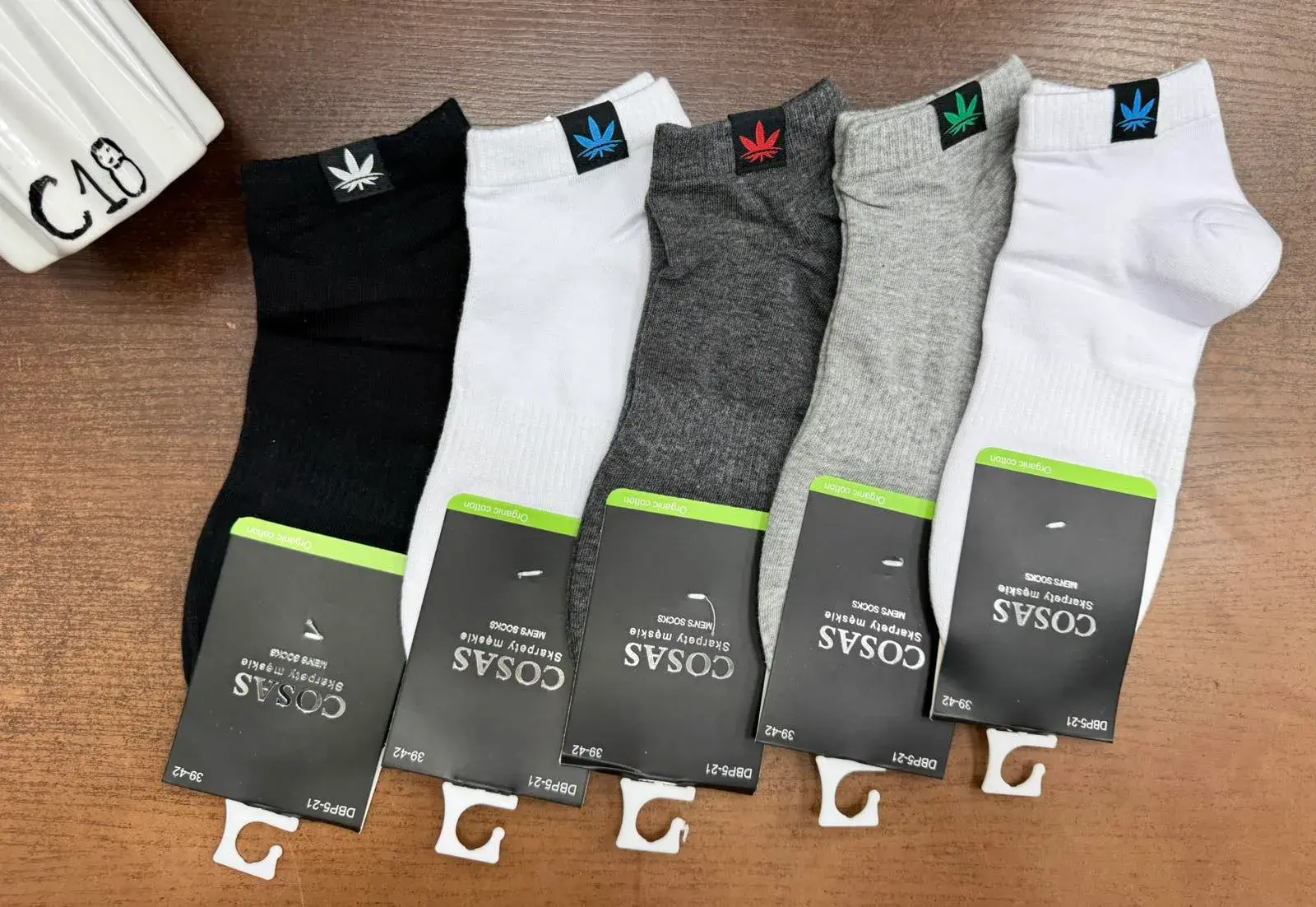 Skarpetki męskie Cannabis 5-pack W60326-141