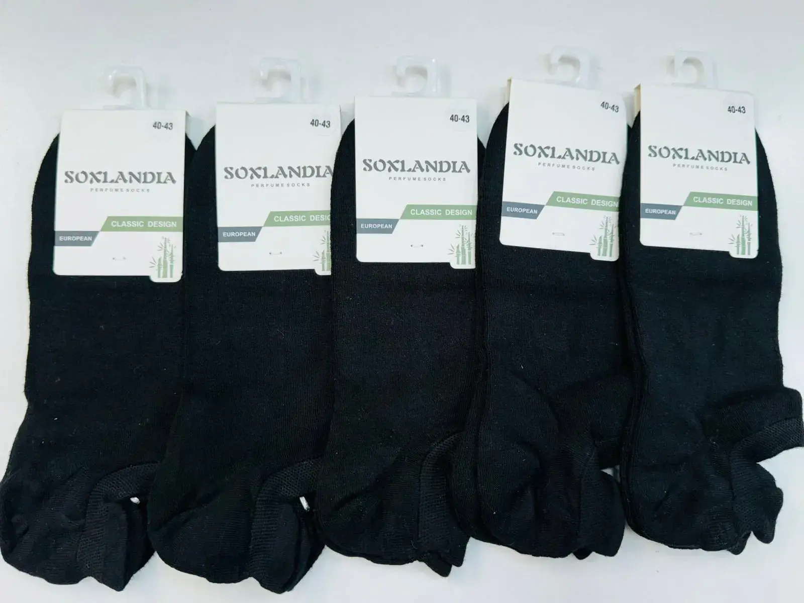 Skarpetki męskie Soxlandia Classic XL-2G czarne 5 szt